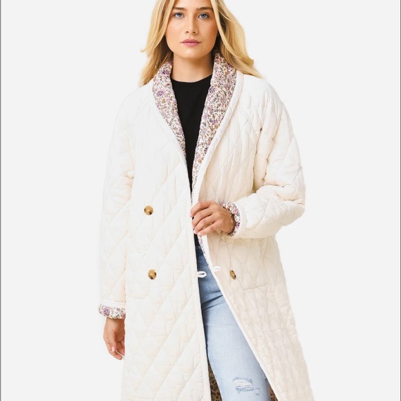 XiRENA Jackets & Blazers - XiRENA Harlyn Quilted Coat Reversible Size XS